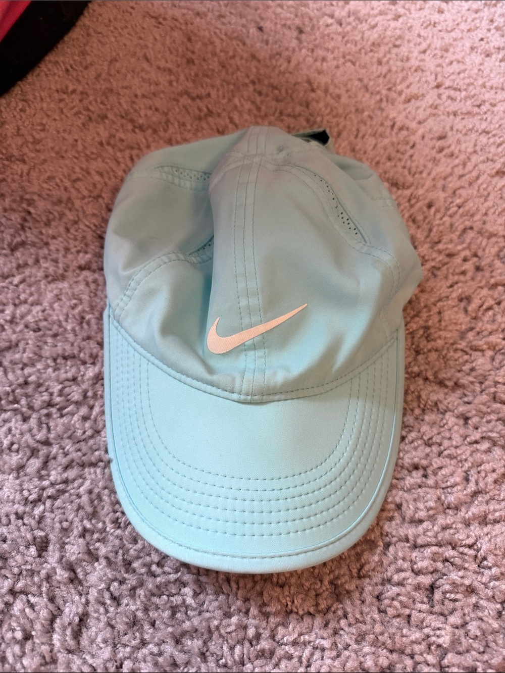 Nike Light Aqua Swoosh Performance Cap
